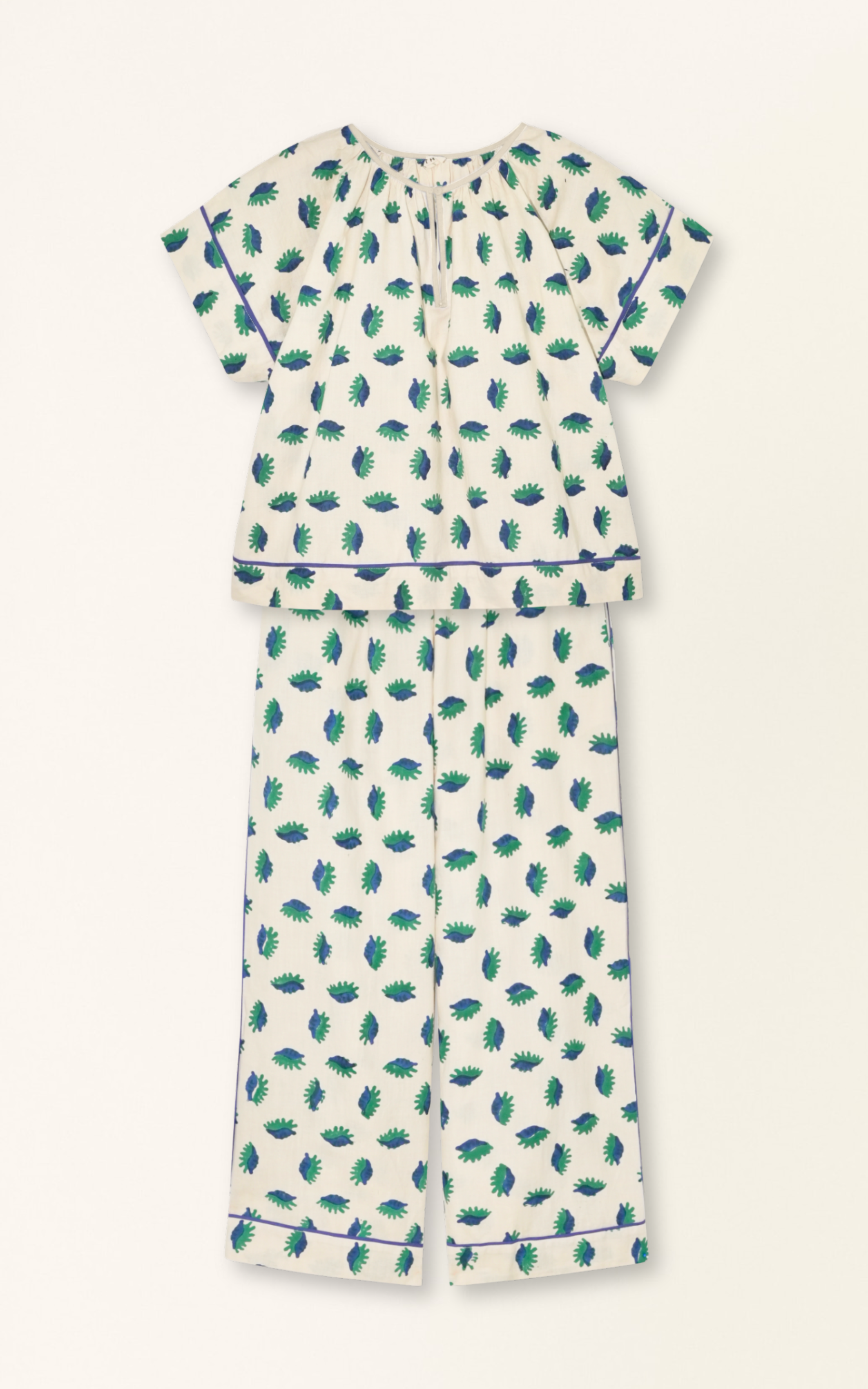 Pajama Pant Set in Tide Pool (Ships early January)