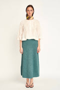 Estes Boucle Skirt in Spruce