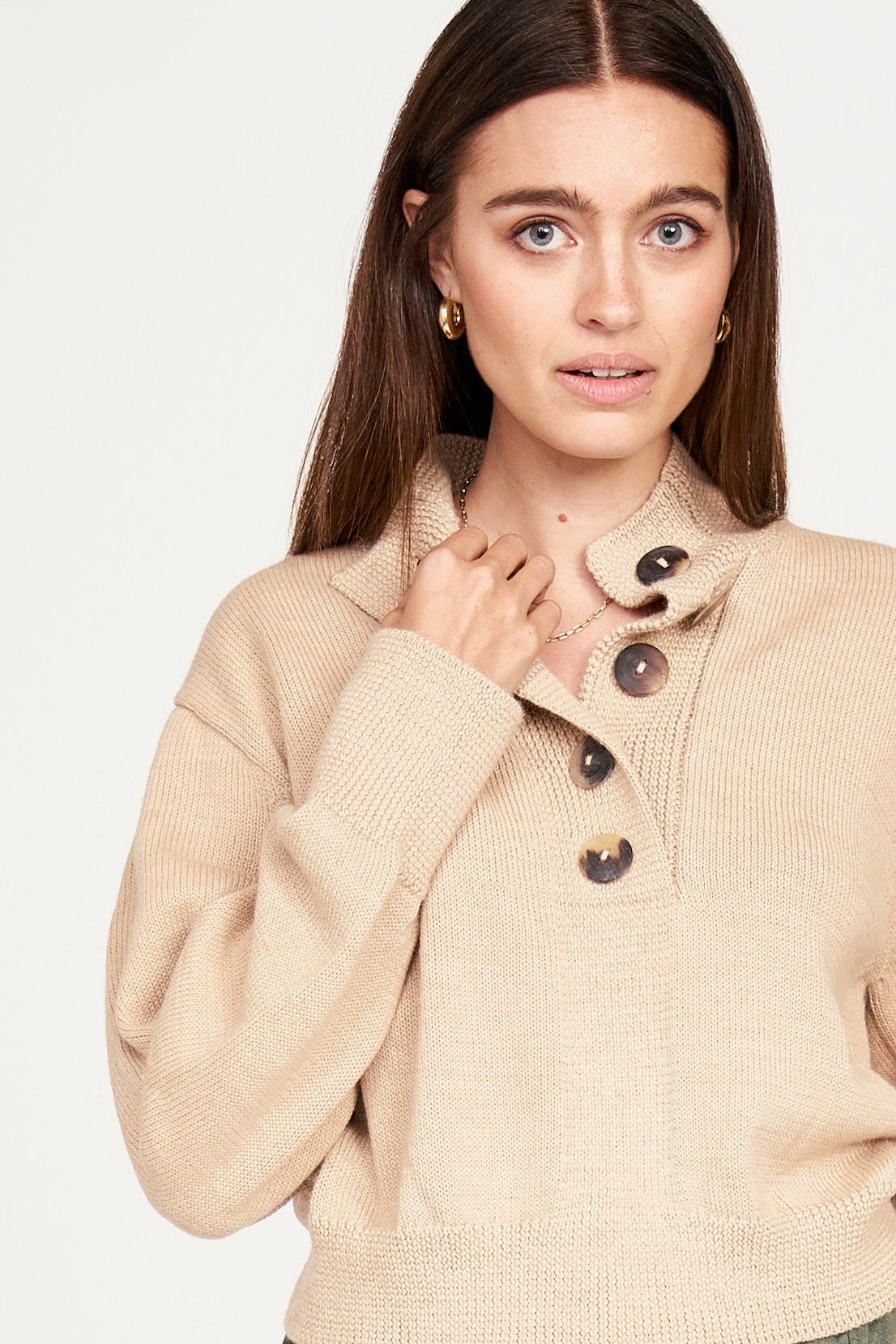 Ghent Sweater in Oatmeal