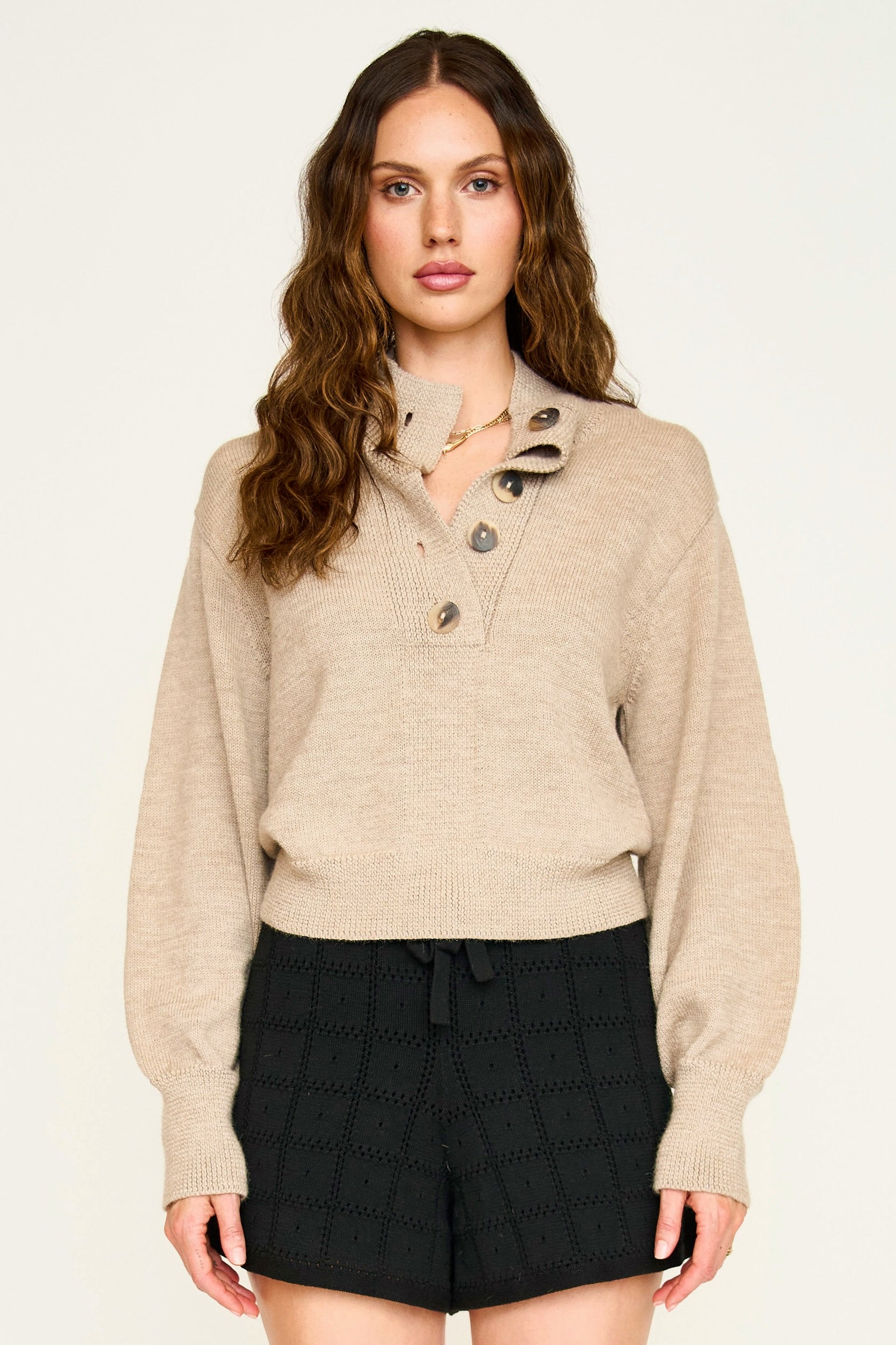 Ghent Sweater in Oatmeal