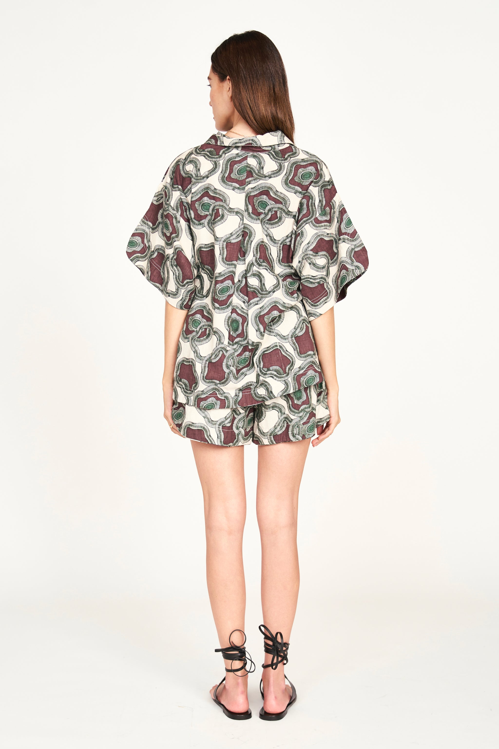 Lanai Top in Grappa Puddles