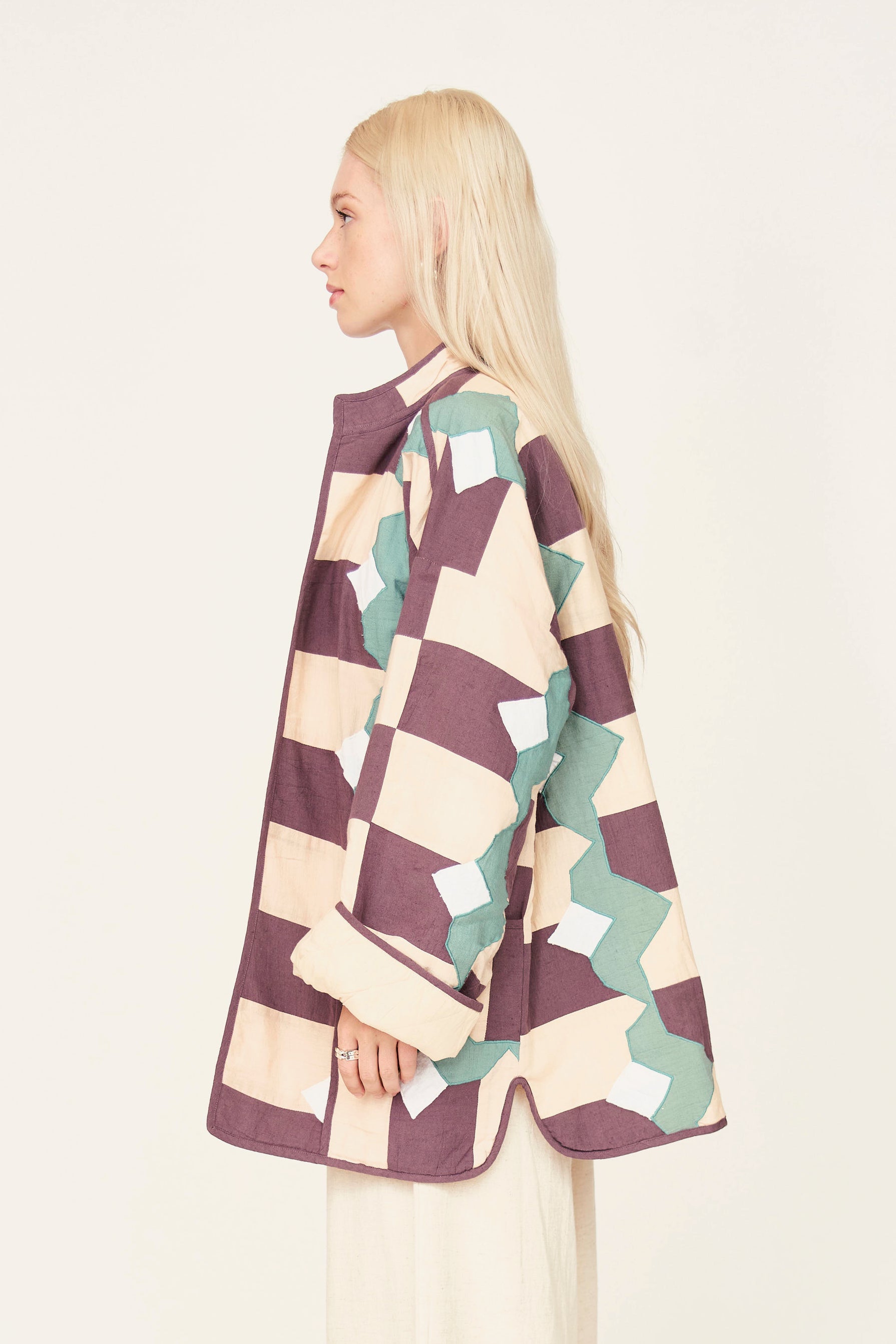 Bergen Jacket in Plum Origami