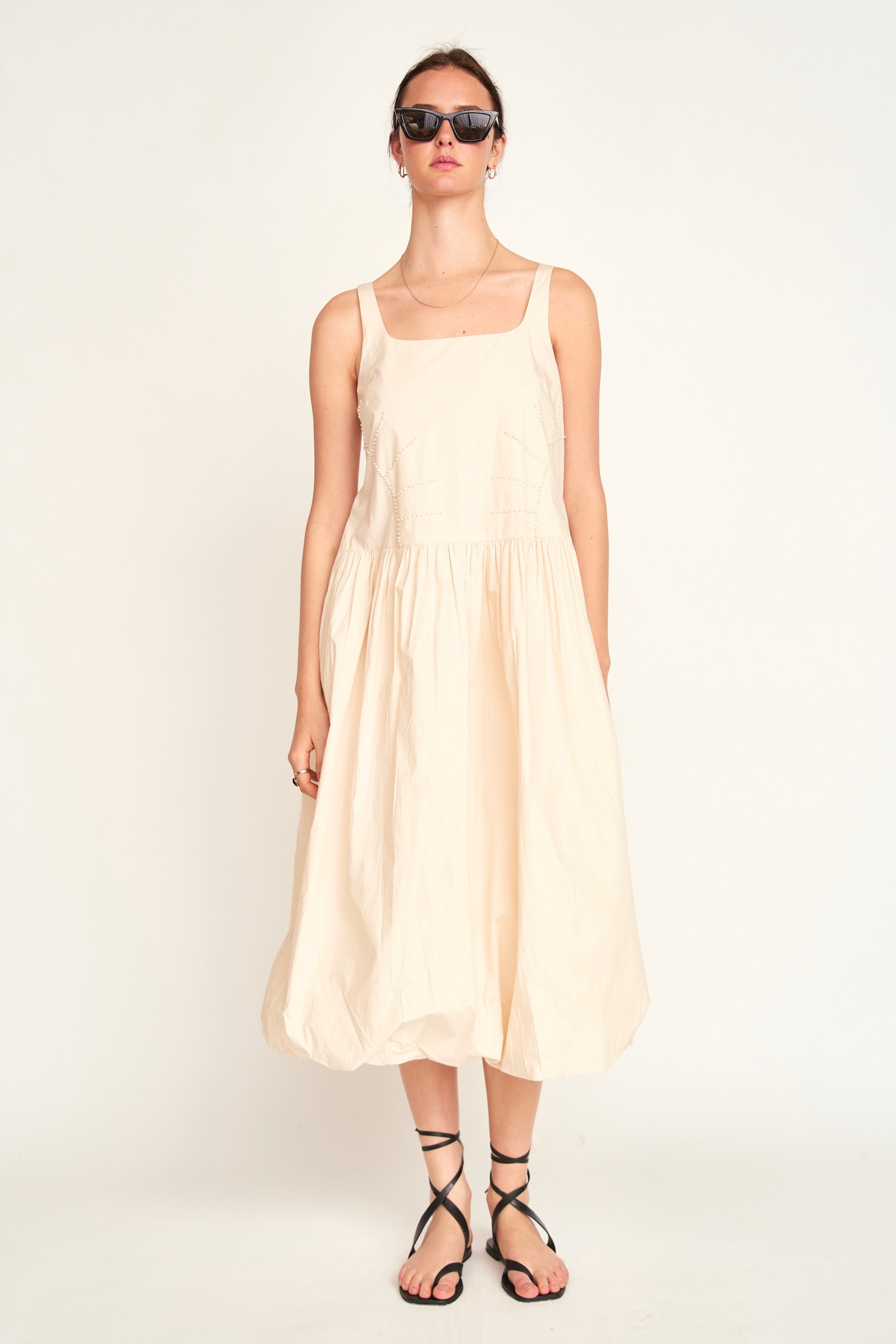 Sheridan Sunrise Dress in Parchment