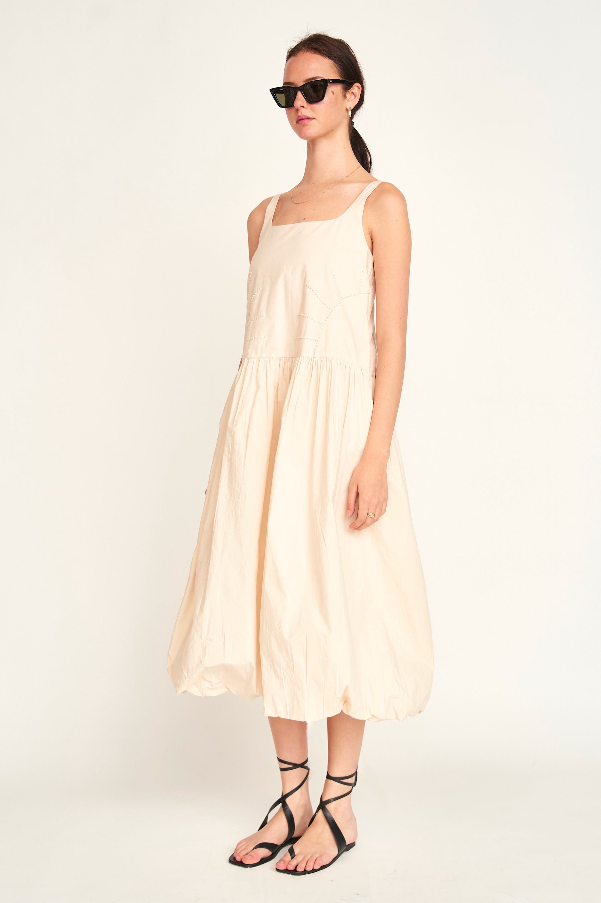 Sheridan Sunrise Dress in Parchment