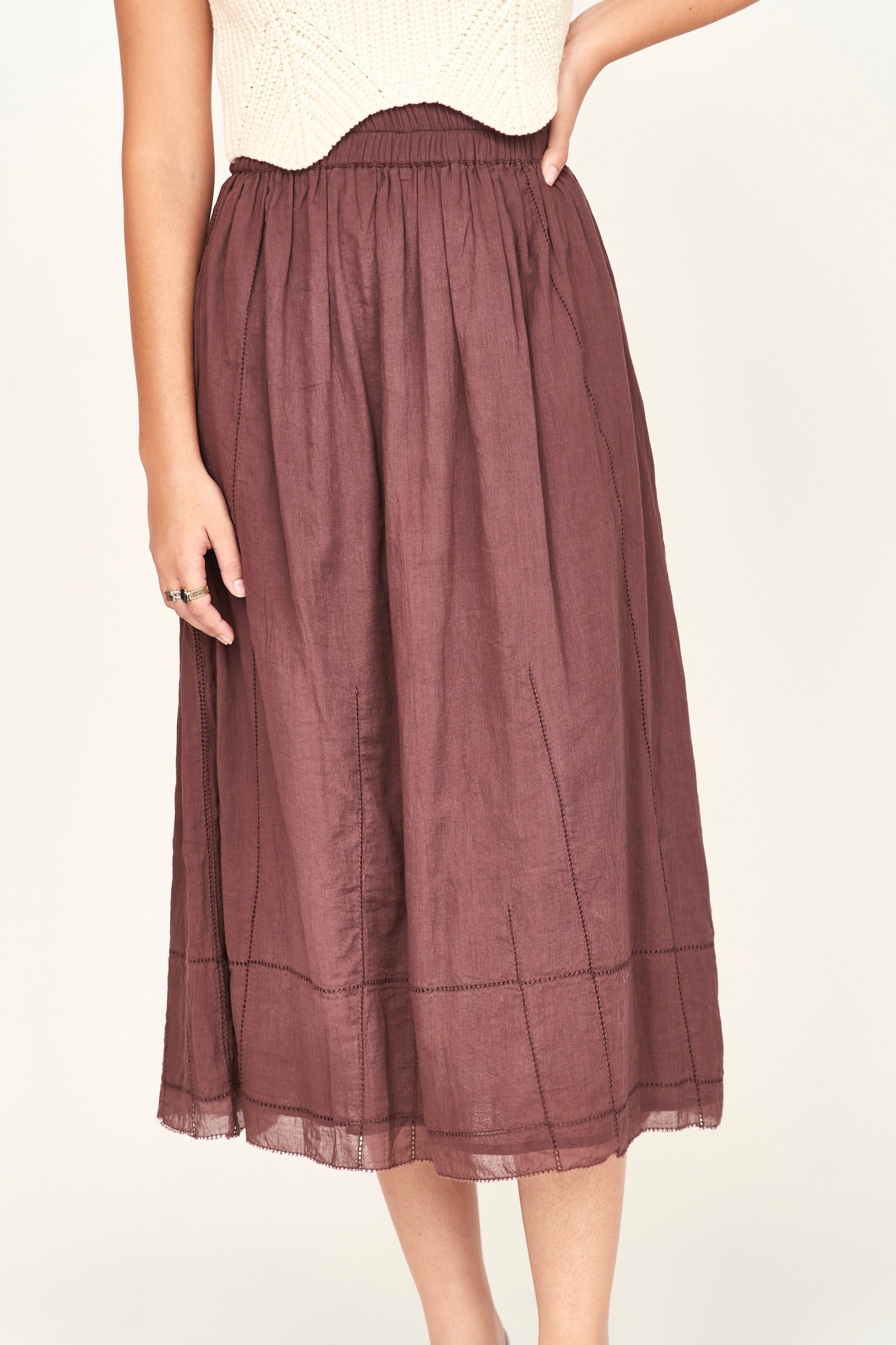 Verona Skirt in Grappa