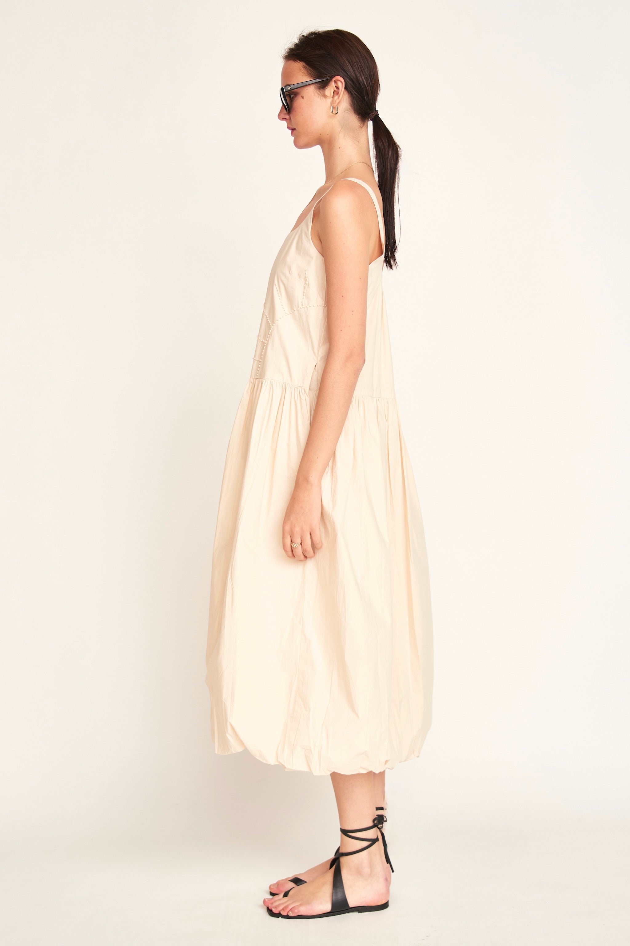 Sheridan Sunrise Dress in Parchment