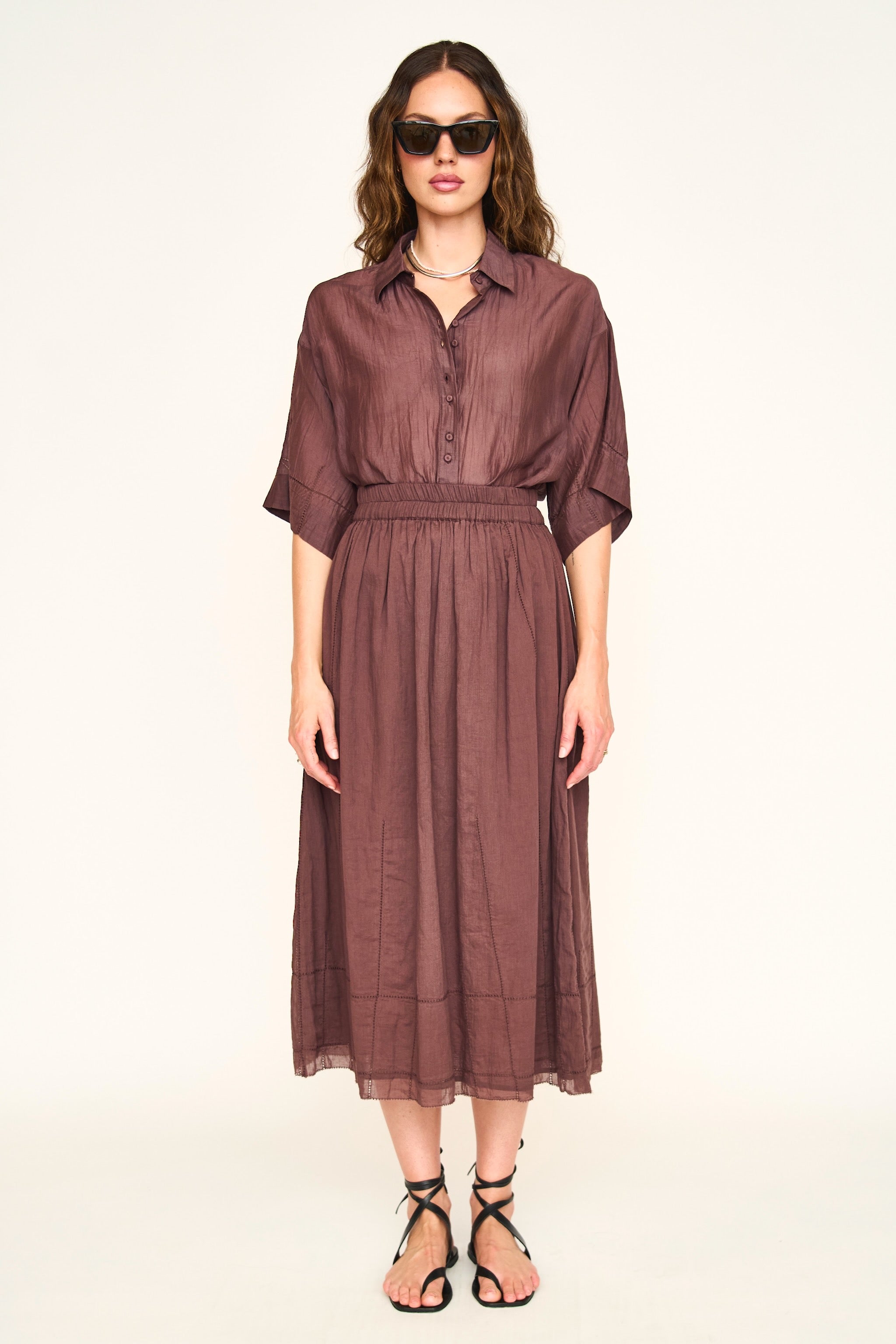 Verona Skirt in Grappa