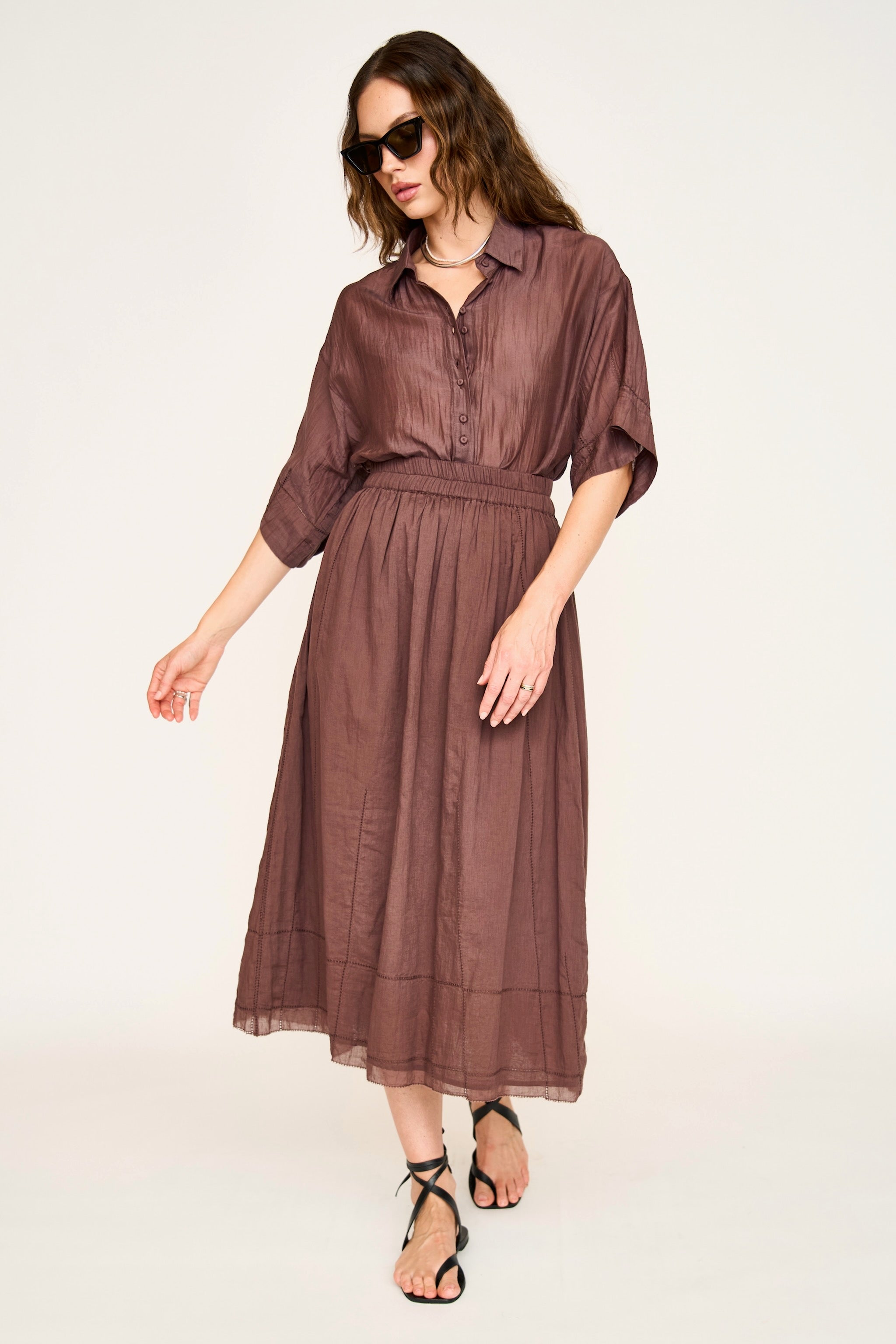 Verona Skirt in Grappa