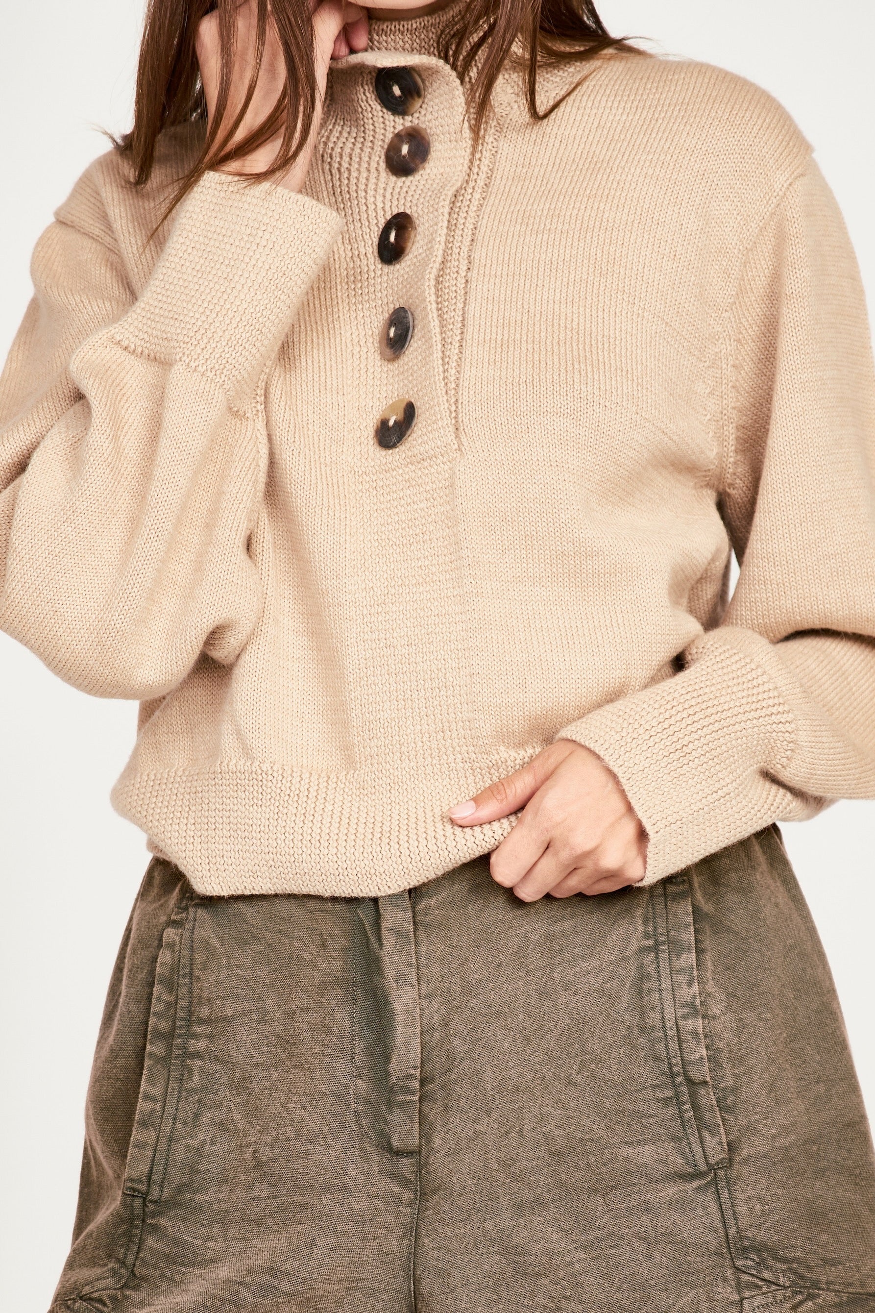 Ghent Sweater in Oatmeal