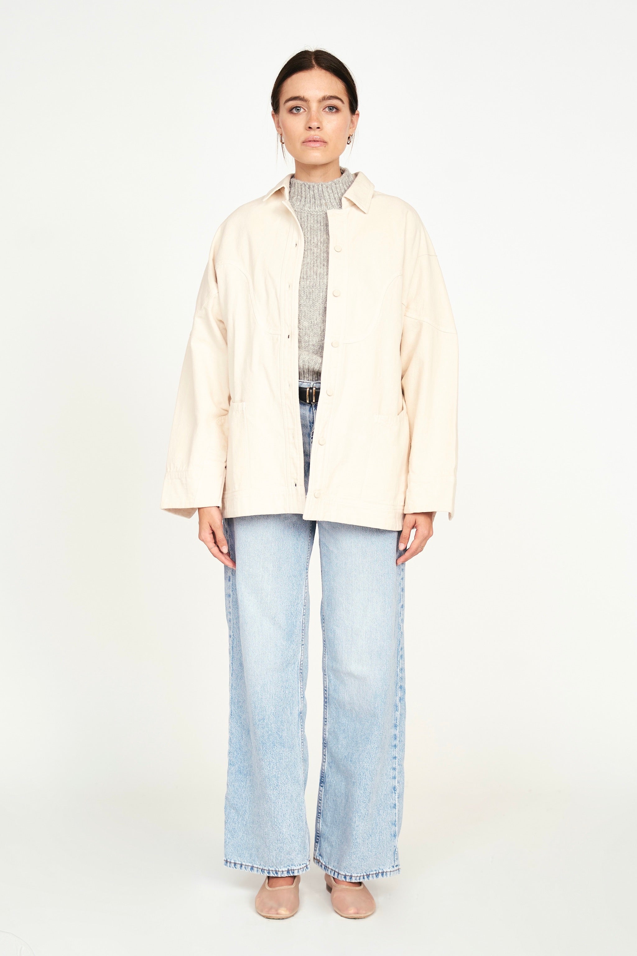 Teton Jacket in Bone