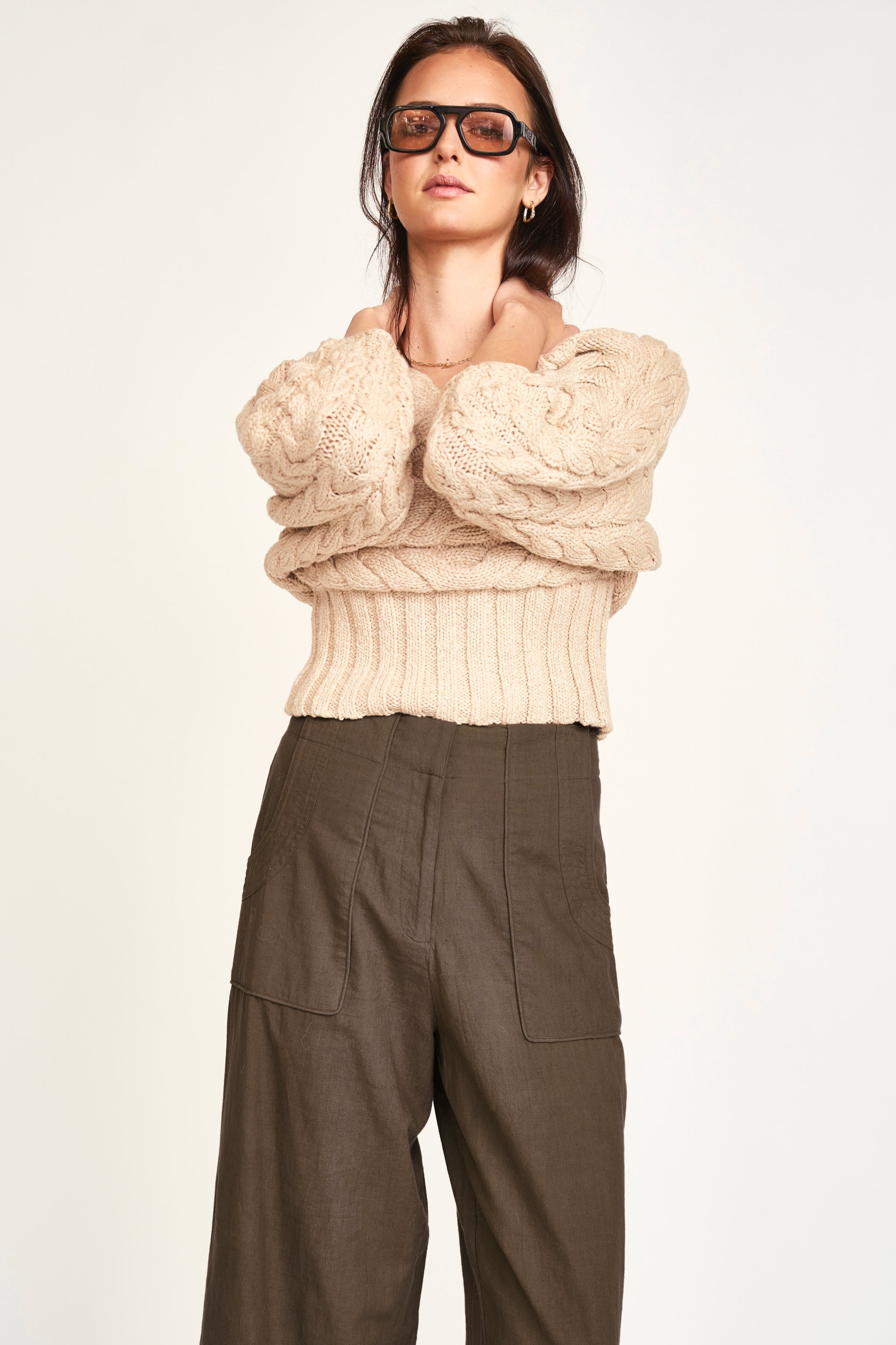 Tivot Pant in Walnut