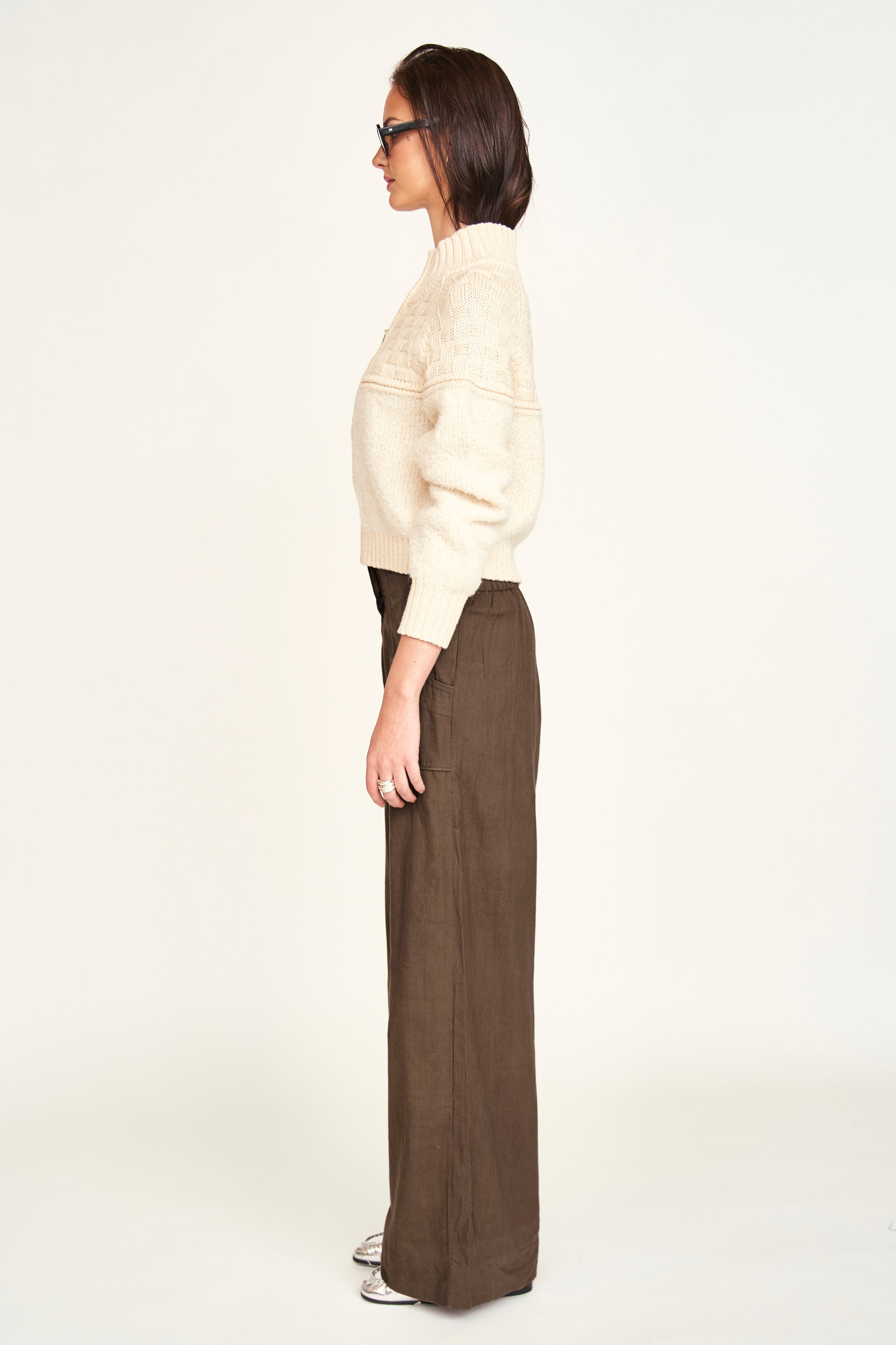 Tivot Pant in Walnut