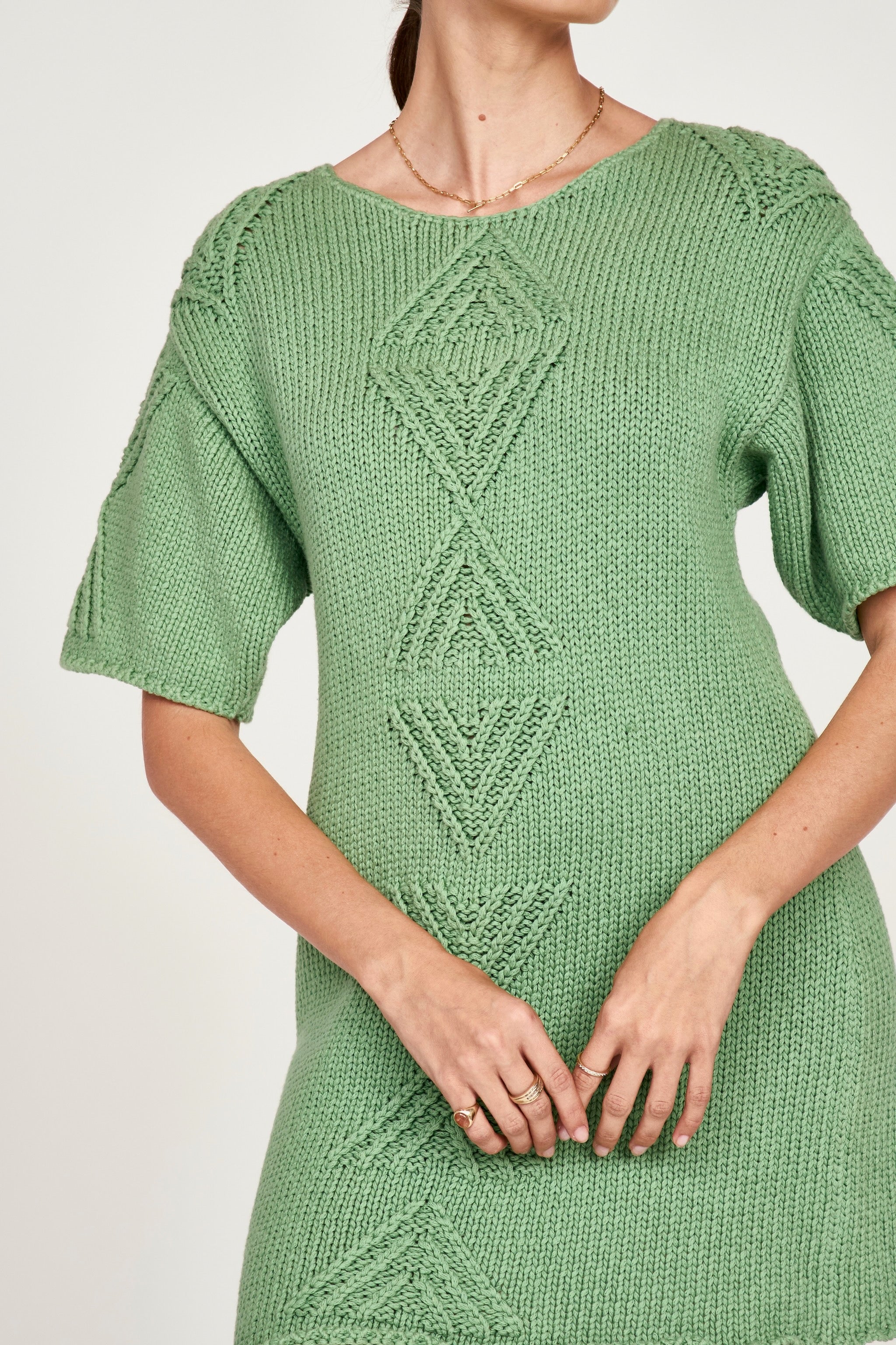 Osaka Dress in Clover