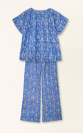 Pajama Pant Set in Bluebonnet (Ships early January)