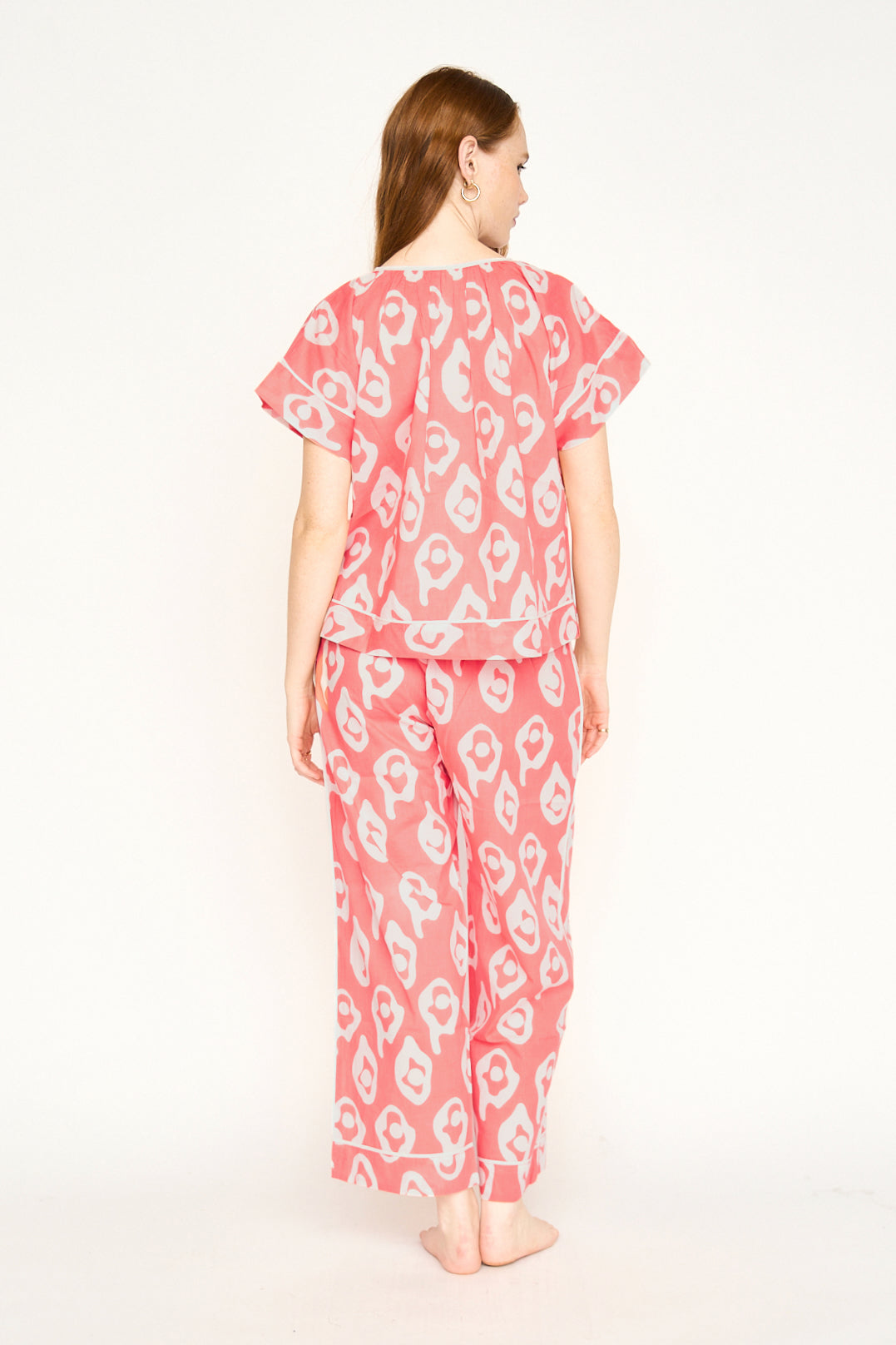 Pajama Pant Set in Candy Oyster (Ships early January)