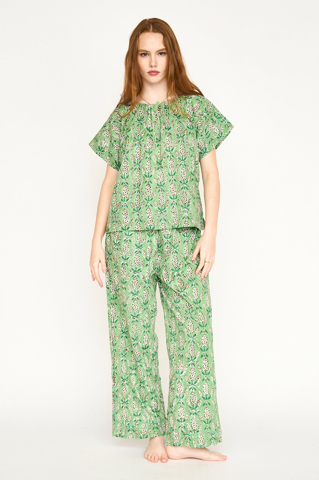 Pajama Pant Set in Wallflower (Ships early January)