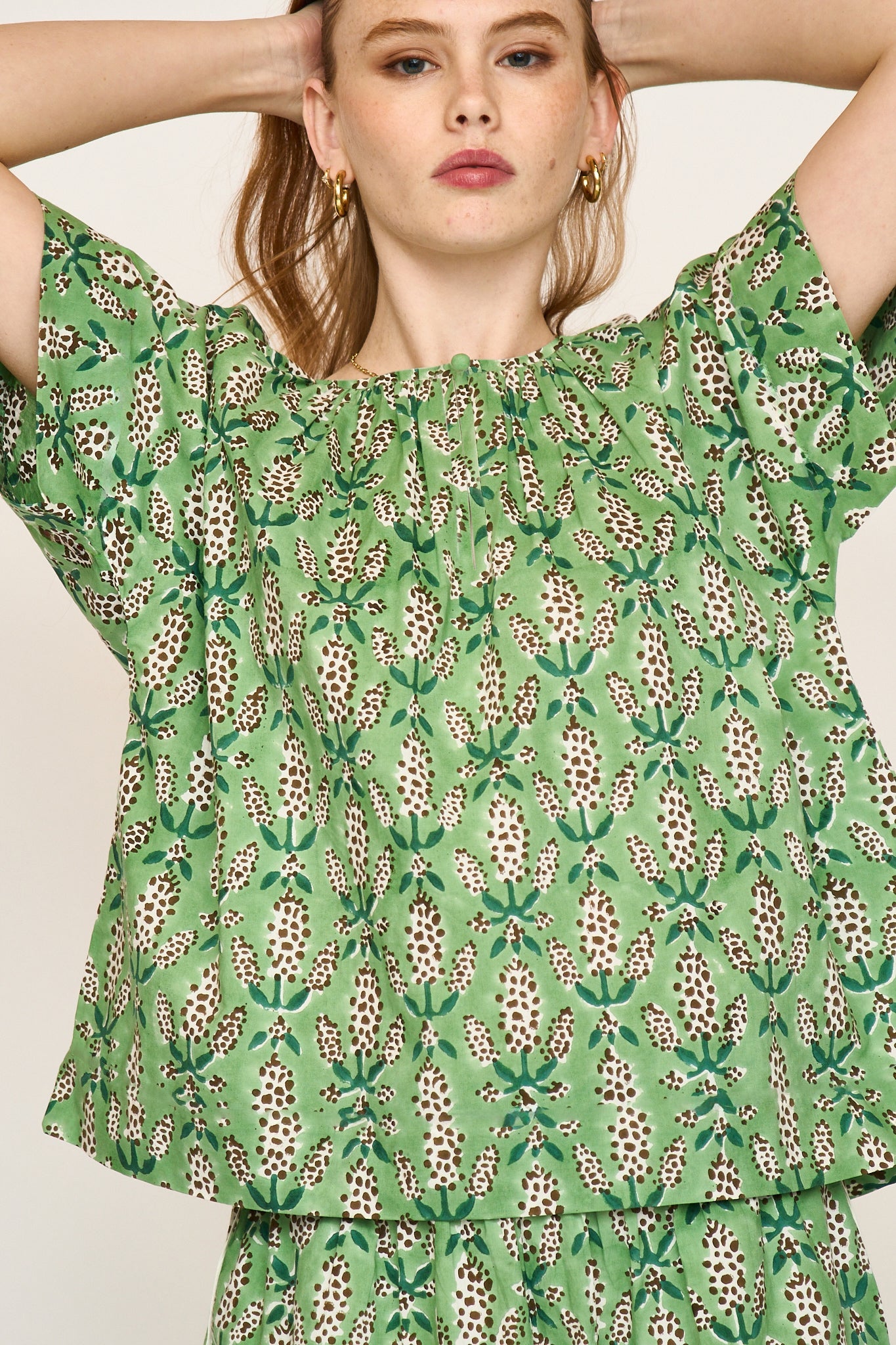 Pajama Pant Set in Wallflower (Ships early January)