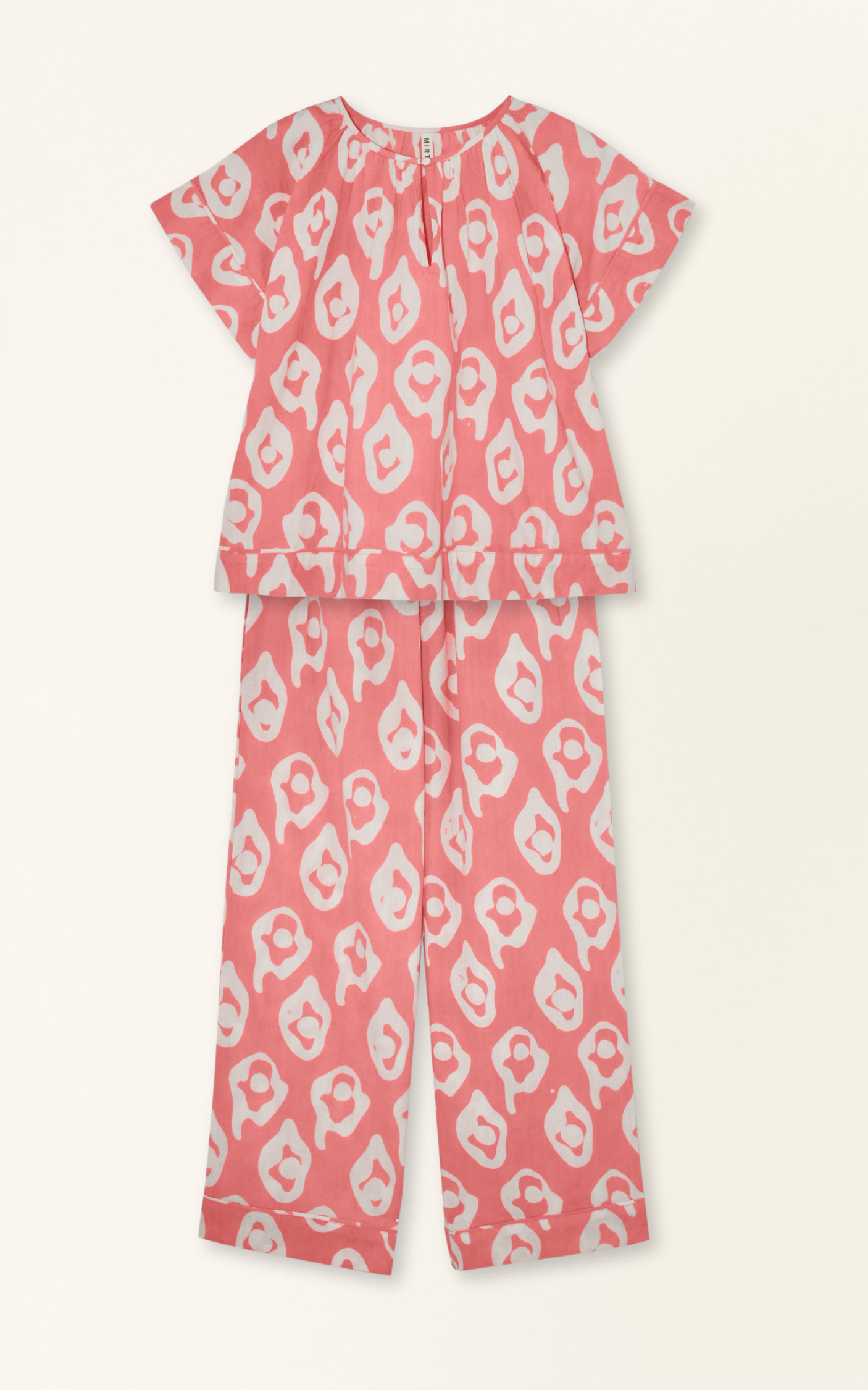 Pajama Pant Set in Candy Oyster (Ships early January)