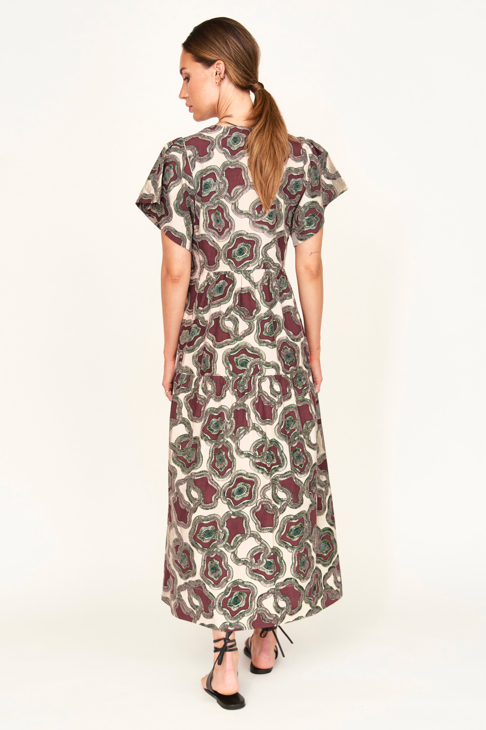 Beacon Hill Dress in Grappa Puddles